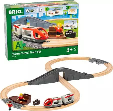 Brio - Starter Travel Train Set 22pc