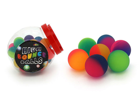 HIGH BOUNCE BALL – 45MM TWO TONE ICY