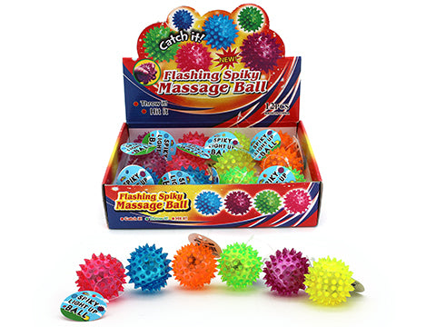 SMALL SPIKY LIGHT UP BALL 55mm