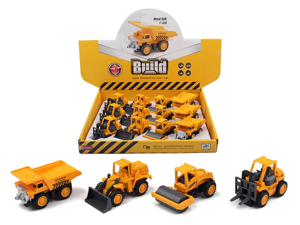 DIE CAST PULLBACK CONSTRUCTION  – 8.5cm