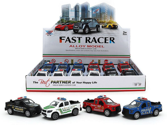 Diecast Police Ute Pull Back