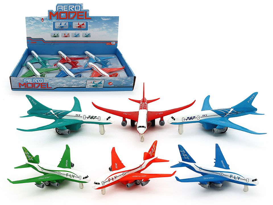 DIE CAST PULLBACK JET PLANE  – 18cm