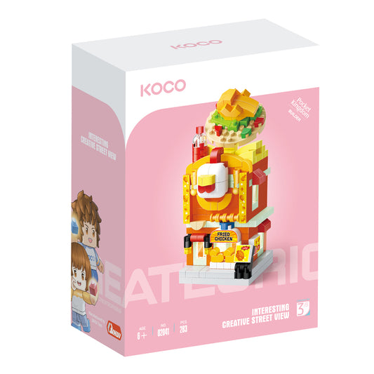 Koco - Interesting Creative Street View Fried Chicken Resturant - 02041