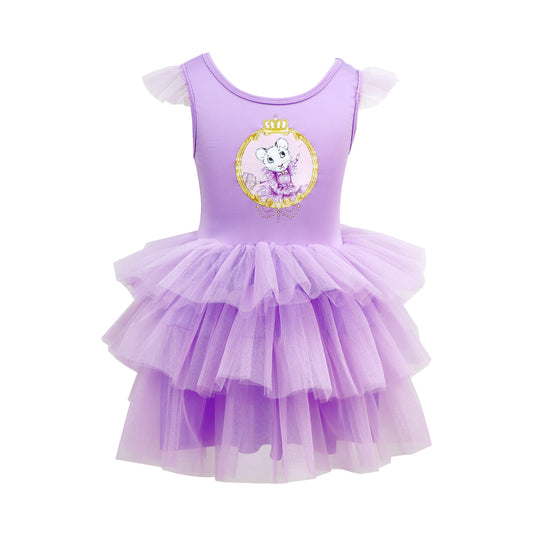 Lilac Limited Edition Claris The Secret Crown Fashion Dress.