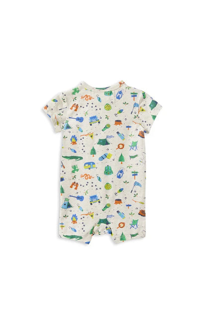 Milky - Camping Zip Romper