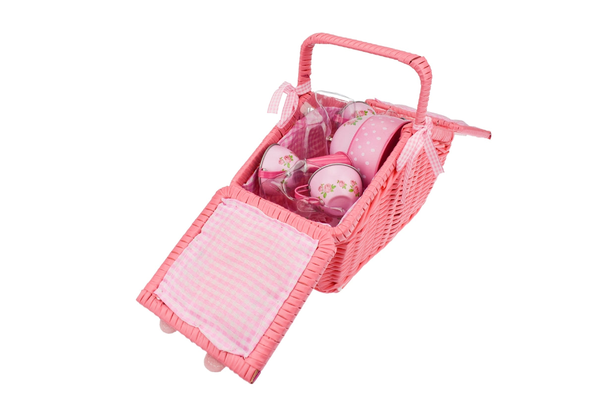 Rose Tin Tea Set 18pcs