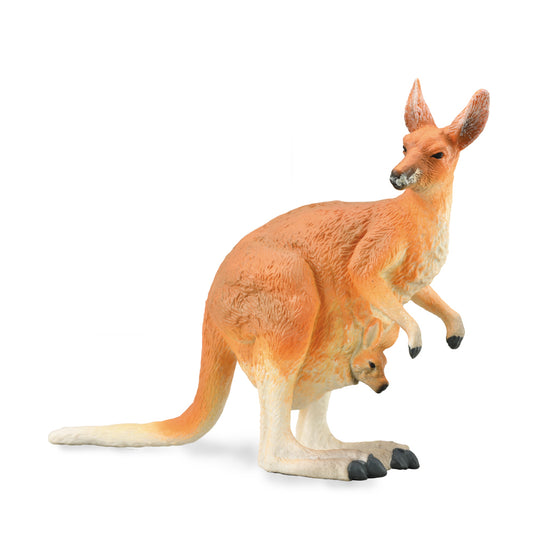 CollectA - Red Kangaroo Female with Joey