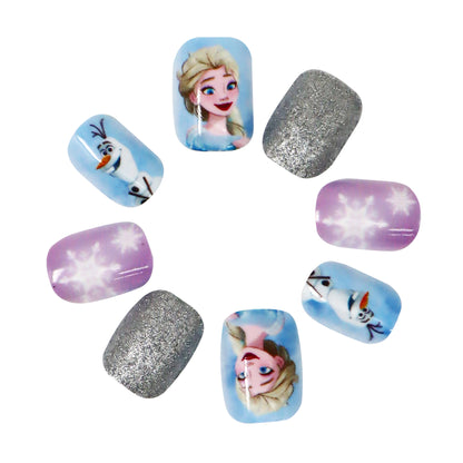 Pink Poppy - Disney Frozen Press On Nails