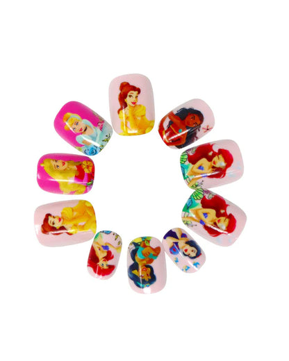 Pink Poppy - Disney Princess Press On Nails