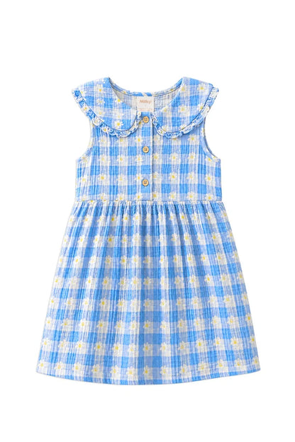Milky - Daisy Check Dress