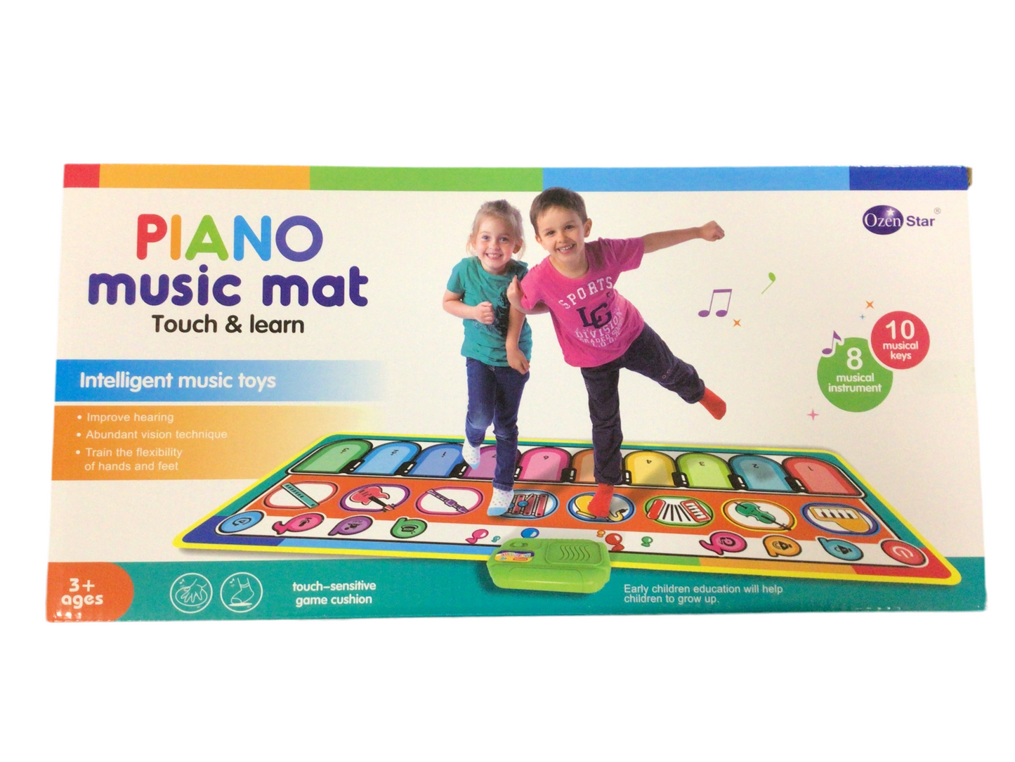 Piano Music Mat - Touch and Learn