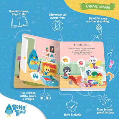 Ditty Bird - Animal Songs - USB C Rechargeable