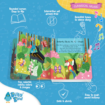 Ditty Bird - Classical Music - USB C Rechargeable