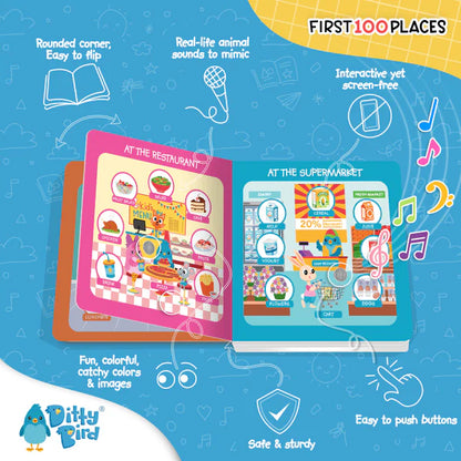 Ditty Bird - First 100 Places - USB C Rechargeable