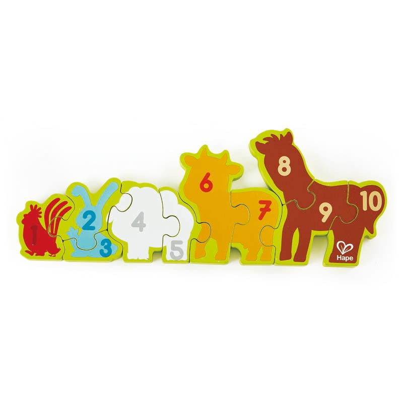 Hape - Numbers & Farm Animals
