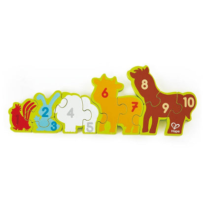 Hape - Numbers & Farm Animals