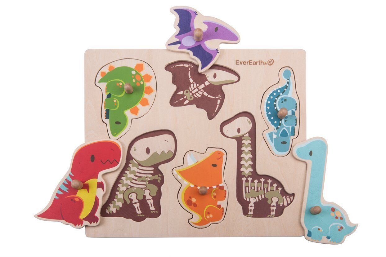 EverEarth - Dinosaur Peg Puzzle