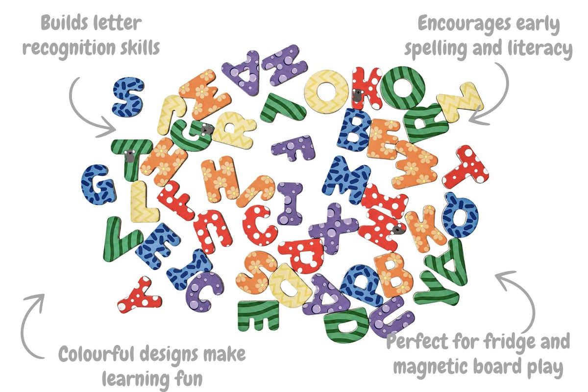 Fridge Friends - Magnetic Alphabet Uppercase