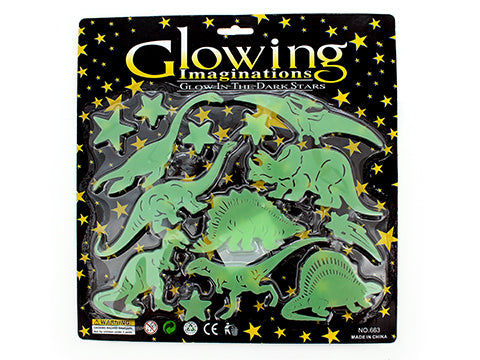 Glow in the Dark Dino & Stars