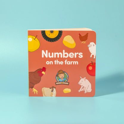 George the Farmer - Numbers On The Farm - Board Books