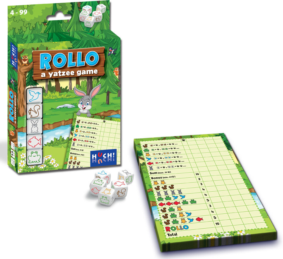 Rollo A Yahtzee Game:  Woodlands