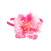 Pink Poppy - Pretty Dahlia Flower Headband