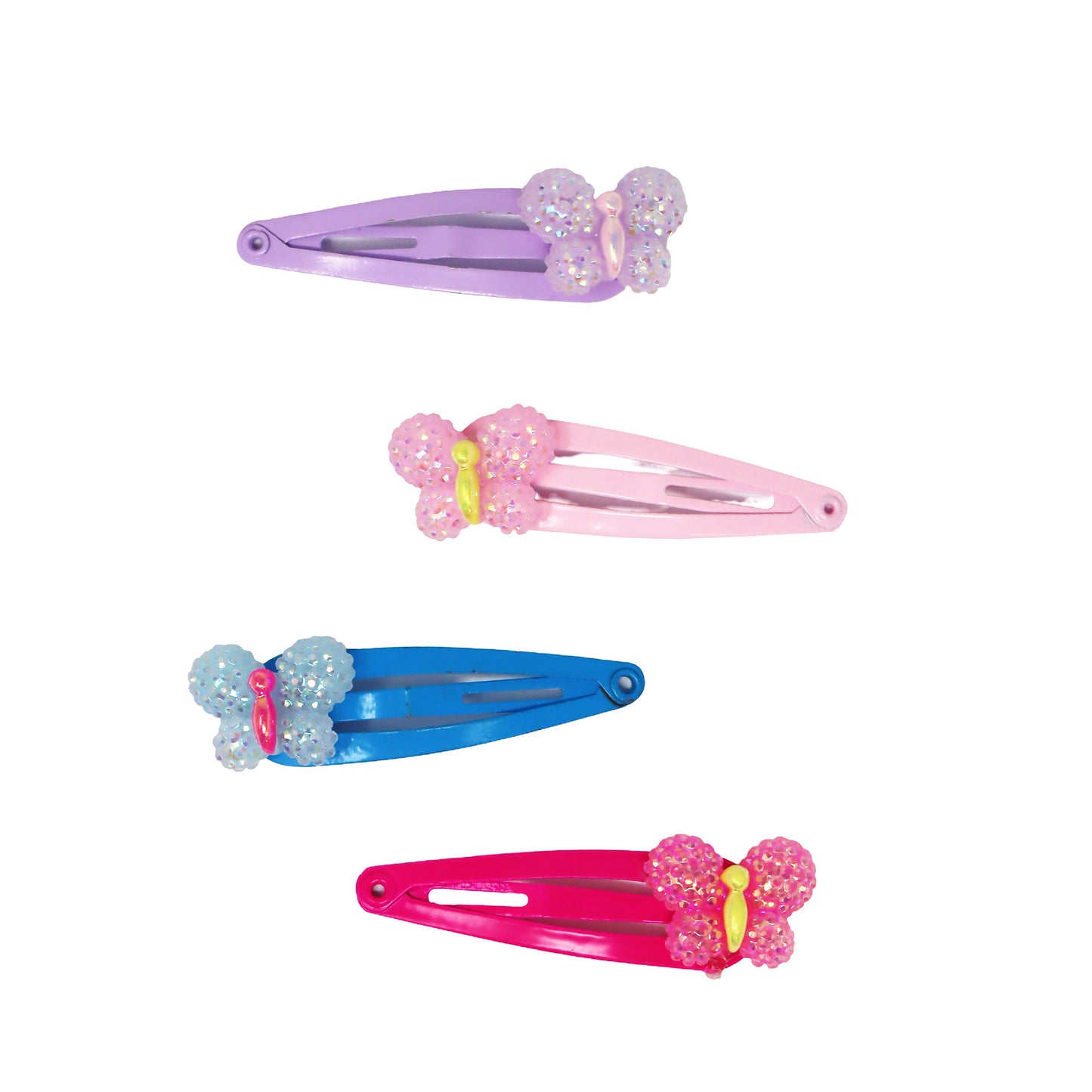 Pink Poppy - Sparkle Butterfly Hair Clip