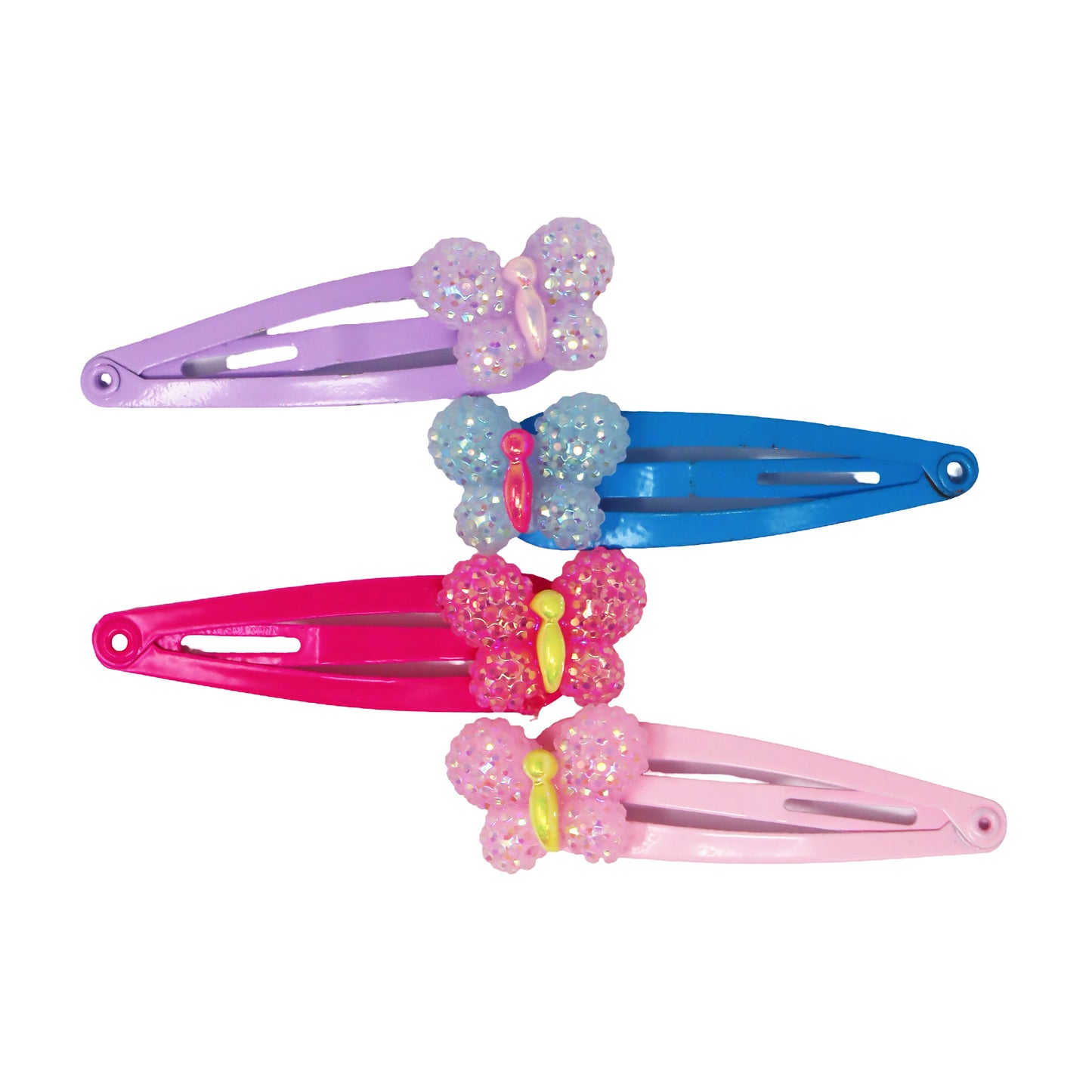 Pink Poppy - Sparkle Butterfly Hair Clip