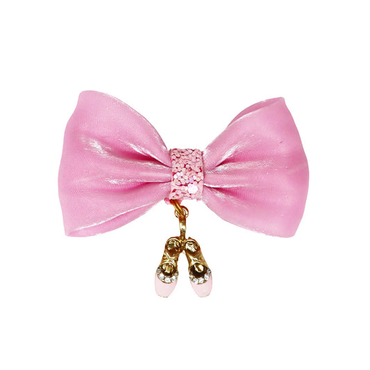 Pink Poppy - Ballerina Bow Hair Clip