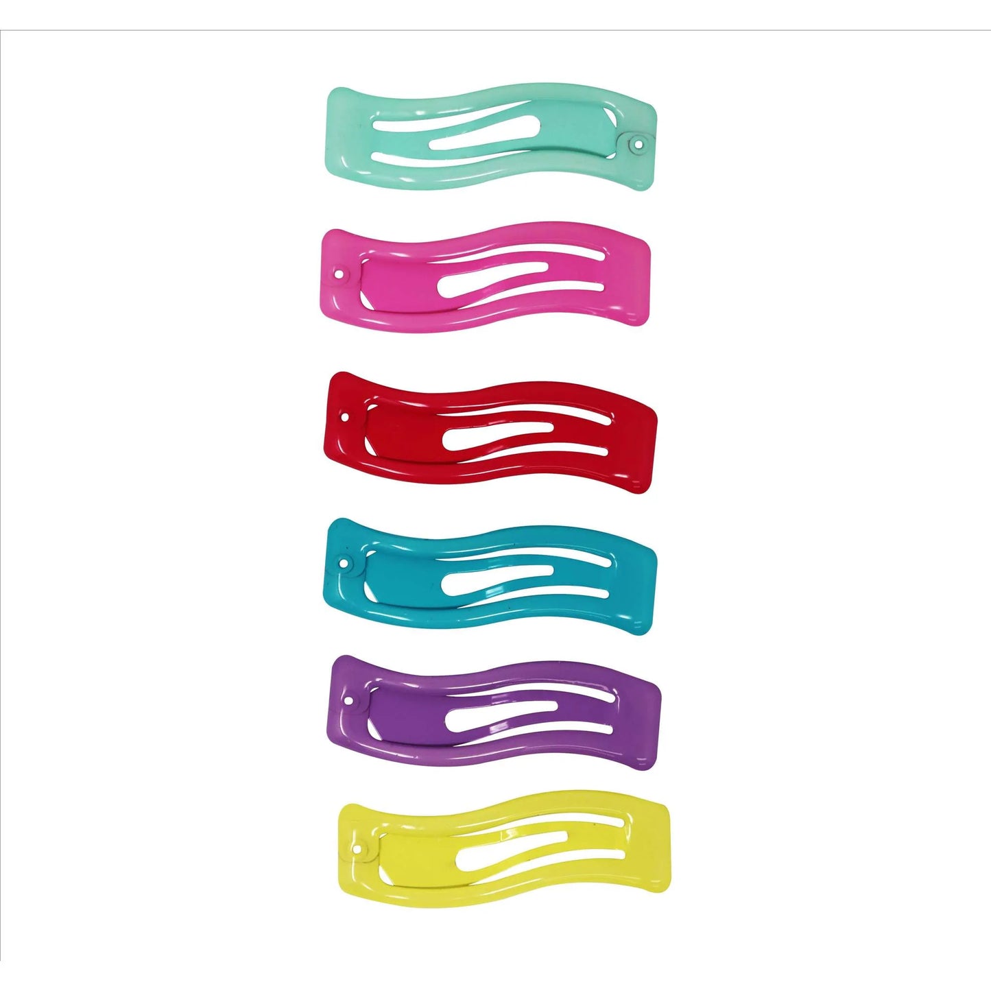 Pink Poppy - Rainbow Hairclips