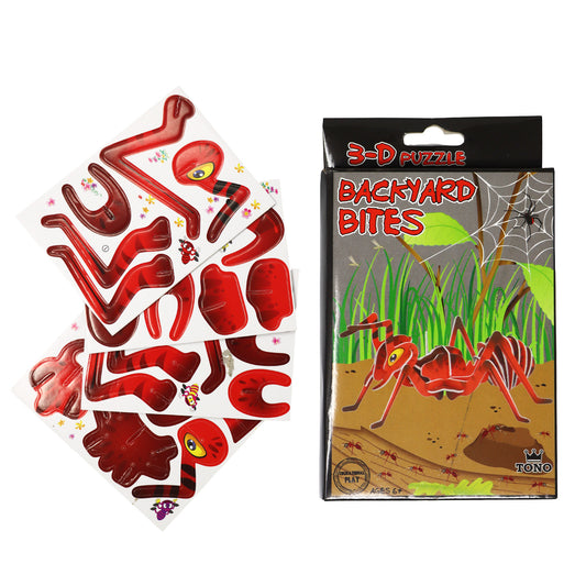 Pink Poppy - Build Your Own 3D Animal Puzzle