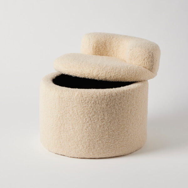 Jiggle & Giggle - Bouclé Kids Storage Chair