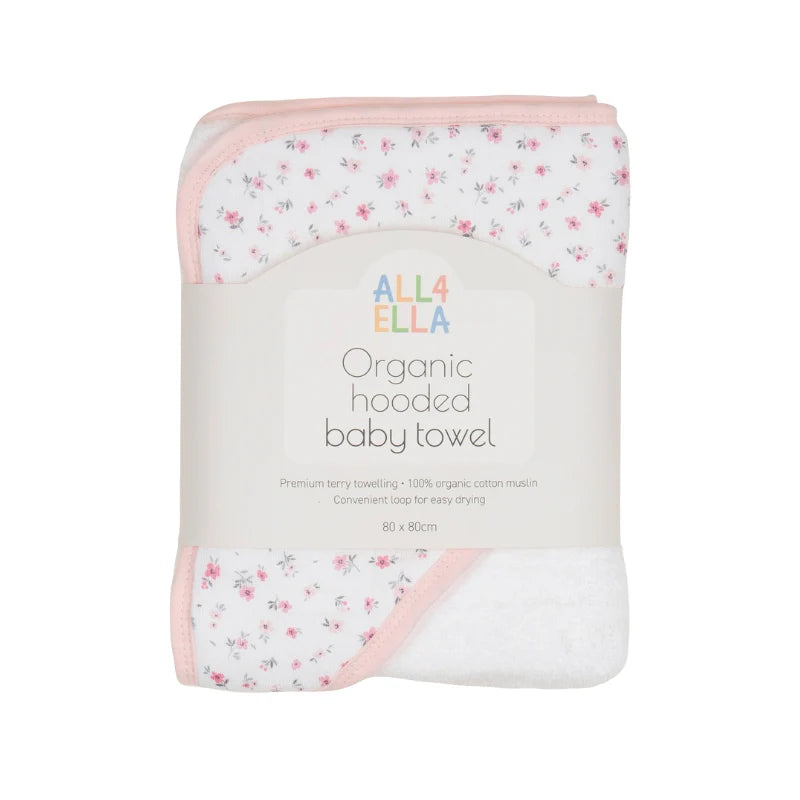 All4Ella - Organic Hooded Towel