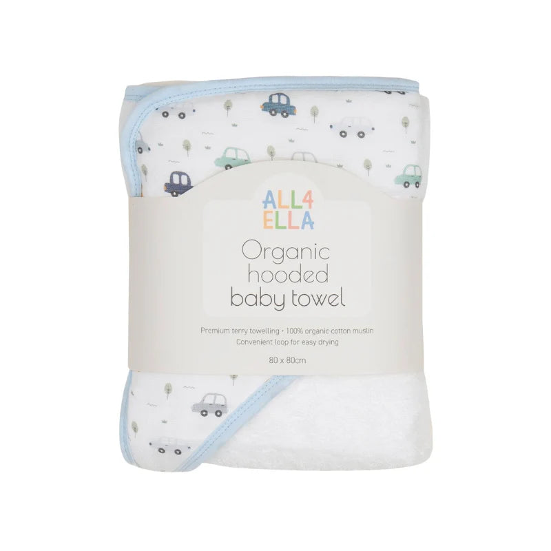 All4Ella - Organic Hooded Towel