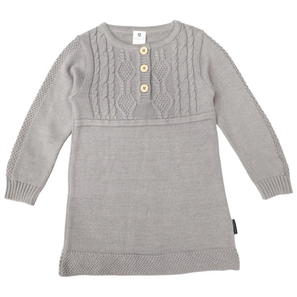 Korango -Cable Knit Dress -Moon Mist