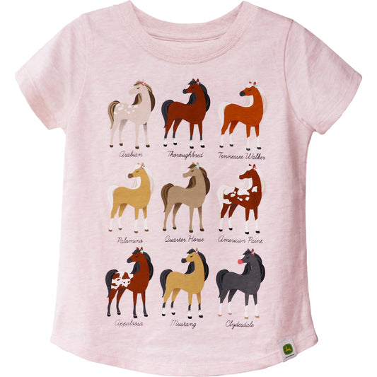 John Deere - Horse Breeds Tee