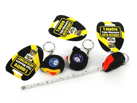 Plastic Tape Measure - Key Chain