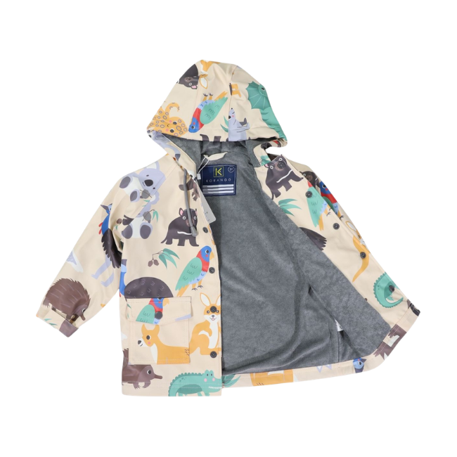 Korango - Australian Animal Raincoat - Beige