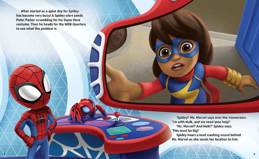 Collect-Me Book - Spidey and His Amazing Friends - Construction Destruction