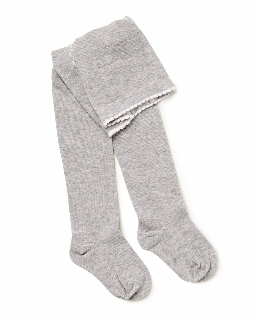 Marquise Grey Marle Knitted Tights