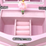 Pink Poppy- Ballerina Luxury Musical Jewellery Box with Lock & Key