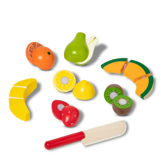 Melissa & Doug - Cutting Fruit Crate 17pcs