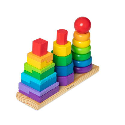 Melissa & Doug - Geometric Stacker
