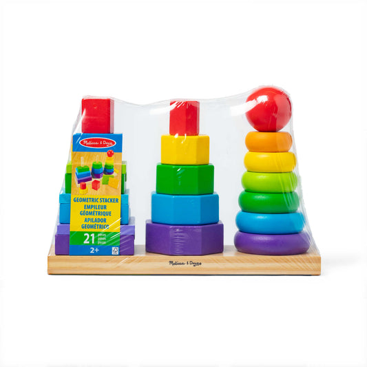 Melissa & Doug - Geometric Stacker
