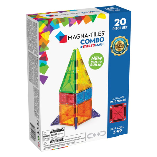 Magna Tiles - Combo + Microimags 20 piece