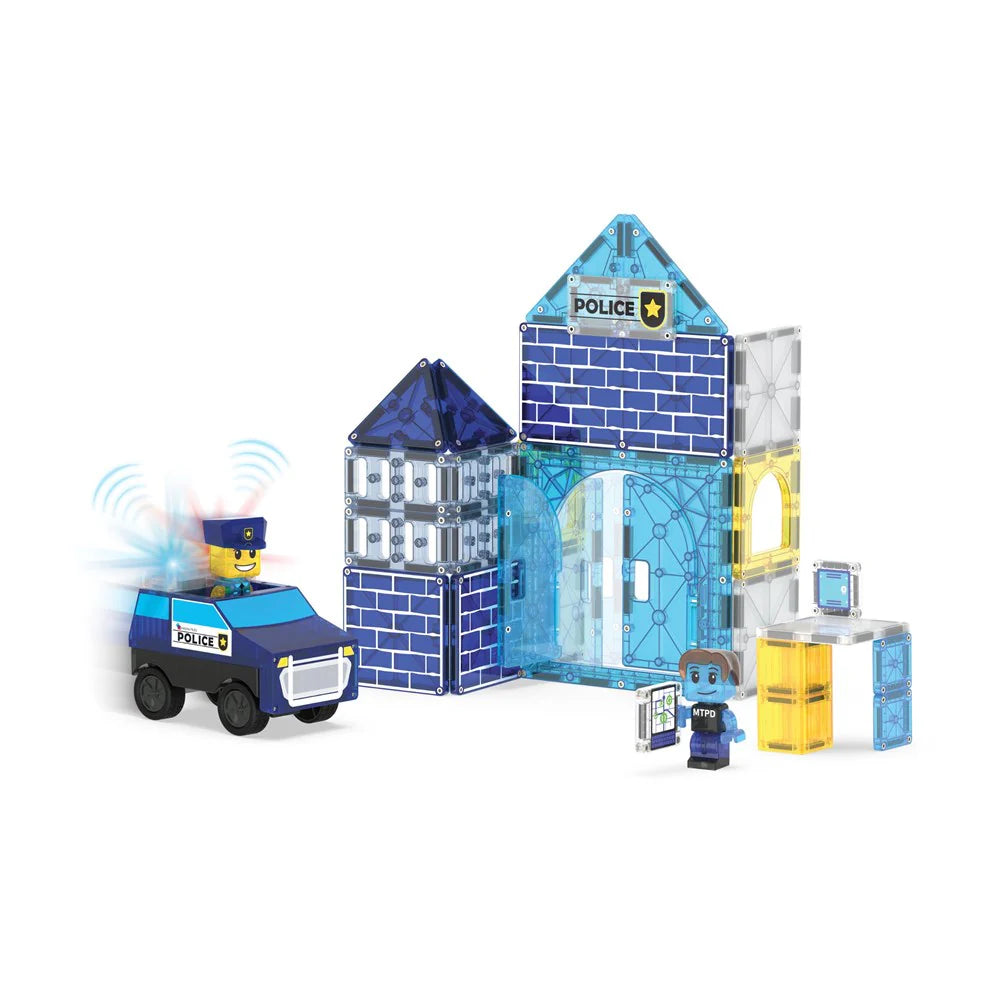 Magna Tiles - Police Station 35 Piece