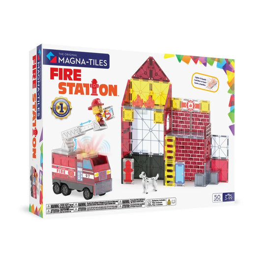 Magna Tiles - Fire Station 50 Piece