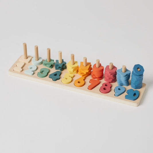 ZOOKABEE - Wooden Counting Stacker