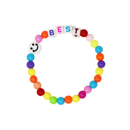 Pink Poppy - Best Friends Letter Necklace & Bracelet Set