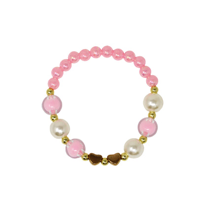 Pink Poppy- Ballerina Bow Necklace & Bracelet Set